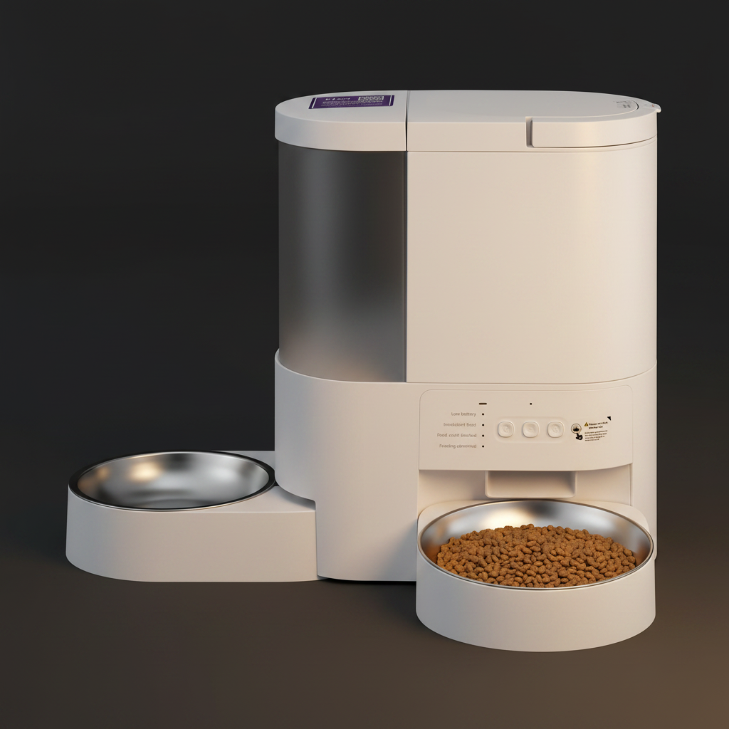 i.Pet 2-in-1 Auto Feeder & Water Dispenser | WiFi App Control | 4L Food + 3L Water