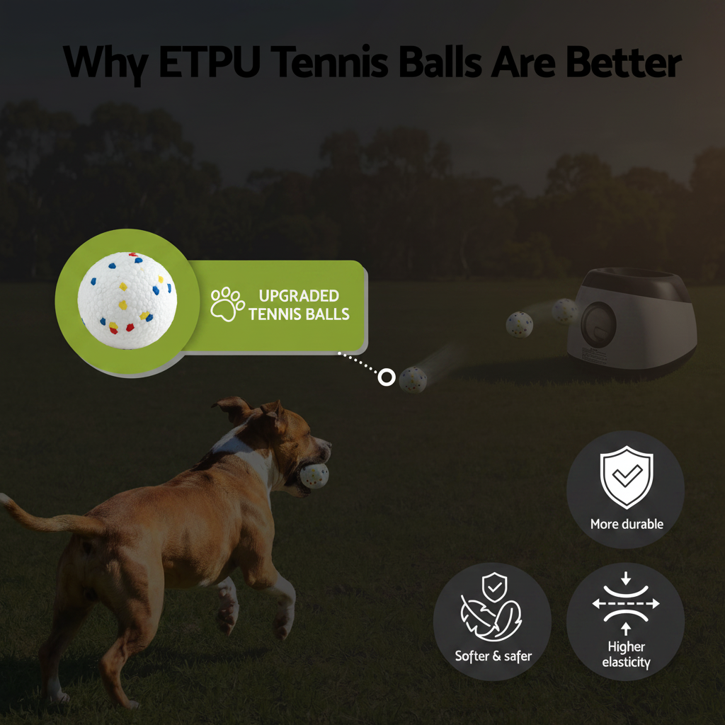 i.Pet Dog Ball Launcher | 6 ETPU Balls | 14/18/22m Range | Remote & Auto Modes