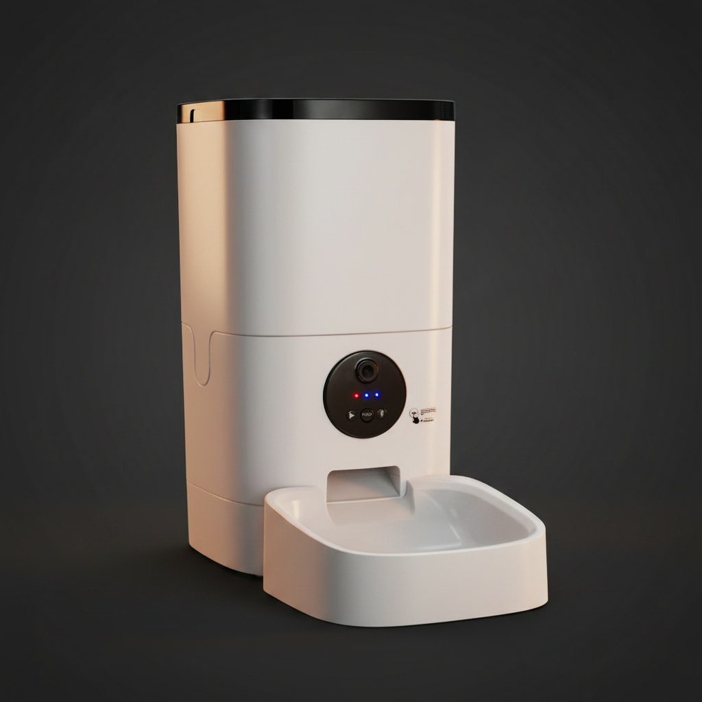 i.Pet 6L Auto Pet Feeder with HD Camera | WiFi App | Night Vision | Timer